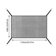 thumbnail image 4 of Lefu Bug Screen for Hood Deflector Bug Car Protective Net Barrier Mesh Cover Bug Screen (Black), 4 of 9