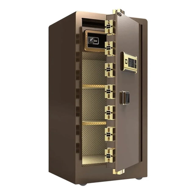 Stainless Steel Safe Box For Home And Office, Anti-theft Safe, Fingerprint, Password, Wall, Height 1.2m ,Portable Security Chest