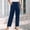 Navy, variant on Summer Savings Clearance!Staron Womens Linen Pants Casual Lightweight Drawstring Elastic Waist Pants with Pockets Wide Leg Long Lounge Pant Trousers Beach Vacation Clothes