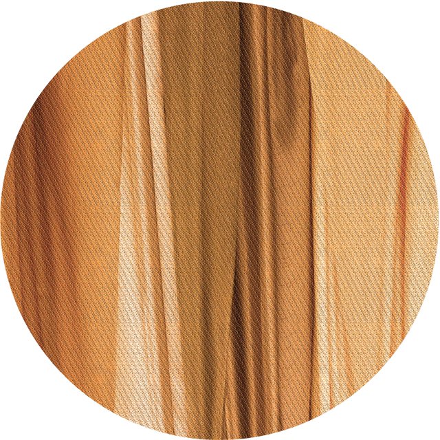 Ahgly Company Tapis de Zone Carré Orange Lavable en Machine, 3 Pieds Carré