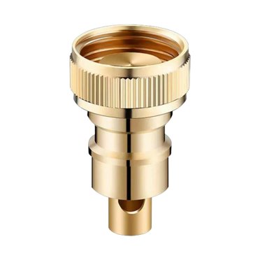 Feltree Brass 1/2 Inch Washing Machine Water Shut Off Tool, Automatic Anti-Leak Connector with Deep Thread for Flood Prevention