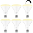 thumbnail image 1 of SHINESTAR Can Light Bulbs, Warm White 2700K, BR30 LED Recessed Lights for Ceiling, 65W Equivalent, Dimmable, 6-Pack, 1 of 9