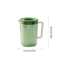 thumbnail image 3 of Uuiauoio Plastic Pitcher with Lid Large Capacity Mix Drinks Juice Container Mix Drinks Drinking Jug for Hot, Cold Lemonade Juice Beverage Jar Ice Tea Kettle, 3 of 6
