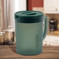 thumbnail image 3 of Large Capacity Refrigerator Water Jug Heat-Resistant Drink Container 5x7 Inch Easy Clean Household Beverage Pitcher Summer Refreshment Kettle Storage Bottle, 3 of 4