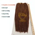 thumbnail image 3 of Lush Hair Sasha Locs, 22" Faux Locs Crochet Hair, 90 Strands 100% Synthetic Crochet Braids, Pre Looped Synthetic Hair, 360g, 3 of 5