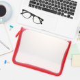 thumbnail image 5 of A4 Zipper File Organizer Bag with Clear Transparent Design for Office Documents, School Supplies, and Travel Essentials, 5 of 5