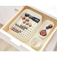 thumbnail image 4 of iDesign Coconut Eco BPA-Free Recycled Plastic Compact Drawer Organizer Bin - 3.6" x 7.2" x 2.4", 4 of 4