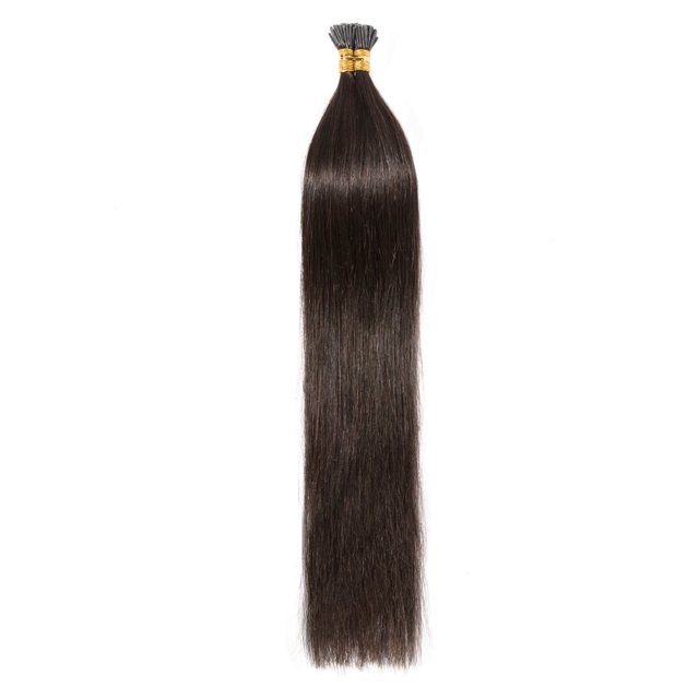 MesaSe Extensions de Cheveux Humains 100 Brins Pré-Liés Stick Tip Kératine Cheveux Lisses Doux