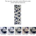 thumbnail image 4 of JV Home Runner Rug Arrow Blue 2'7" x 8' Hallway Soft Indoor Washable Rugs Anti Slip, 4 of 7
