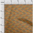 thumbnail image 2 of oneOone Cotton Flex Orange Fabric Floral Sewing Craft Projects Fabric Prints By Yard 40 Inch Wide, 2 of 5