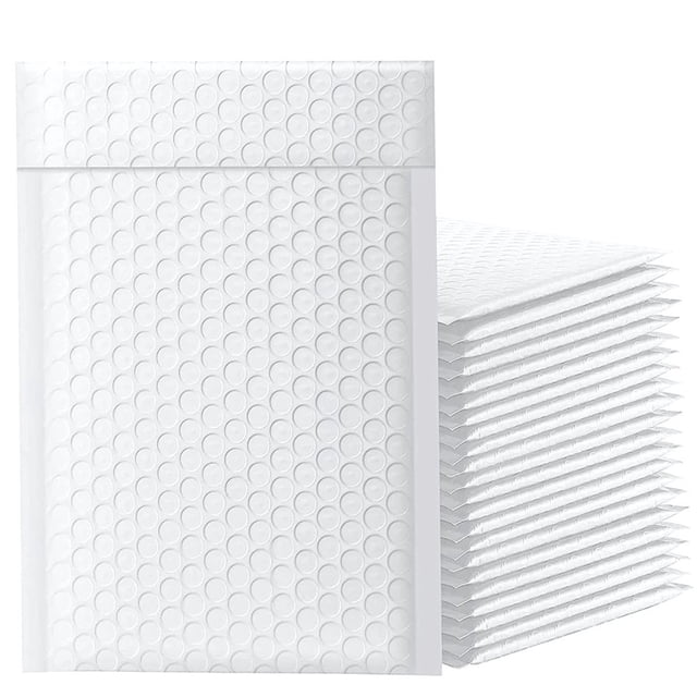 SUTENGDA Enveloppes à Bulles 8.5x11 Pouces Rembourrées pour Expédition, Imperméables et Résistantes aux Déchirures, Lot de 25