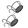 thumbnail image 4 of Hanging Railing Plant Holder,2pcs Hanging Planters Basket Flower Pot Holder Hanging Planters Basket User-Friendly Design, 4 of 14
