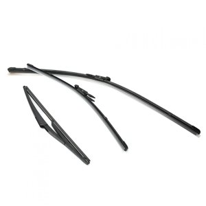 Car Wiper Blade,Front 24in 16in Rear Wiper Blades Windshield Wiper Optimal Efficiency