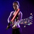 thumbnail image 4 of Sabre Laser Jouet Rouge de 29,5 Pouces, Épée DEL Rétractable avec Effets Sonores, Bâton Lumineux Clignotant pour Garçons et Enfants, Extérieur, Rouge, 4 of 7