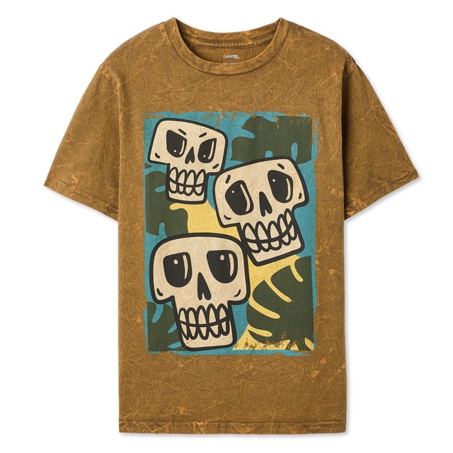T-shirt à effet marbré George pour garçons