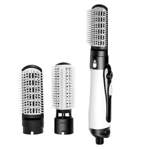 FcBaudy Three-in-one Hot Hair Dryer Hair Dryer High-power Hair Dryer Home Hair Dryer Hot Wind Comb Hair Salon Blowing Comb air blower