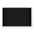 thumbnail image 2 of U Brands Magnetic Chalkboard, 30"x20", White Wood Style Frame, Premium Matte Surface, 2 of 4