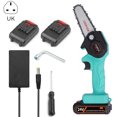 thumbnail image 2 of Mini Pruning Saw 4 inch Rechargeable Garden Logging Chain Saw Hand-held Garden Cutting Machine Set with Tools, 2 of 7