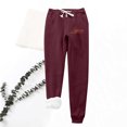 thumbnail image 1 of LSLJS Women's Love Printing Leggings with Elastic Drawstring Pockets Thick Warm Pants, 1 of 8
