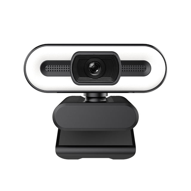 Full HD 1080P 2K 4K Webcam Auto Focus Fill Light Web Camera With Microphone Live Broadcast USB Computer PC Web Cam
