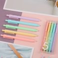 thumbnail image 4 of Amdohai Ensemble de Stylos Gel Colorés Rétractables Stylo 0,5 mm Stylo à Encre Gel Plomb Stylos Multicolores pour Enfants, 4 of 8