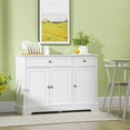 thumbnail image 2 of HOMCOM Sideboard Buffet Cabinet, Modern Kitchen Cabinet with 2 Drawers, 2 of 10