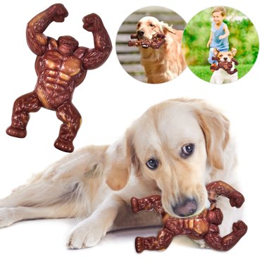 Dog Toys for Aggressive Chewers, Indestructible Dog Toys Durable Dog Chew Toys for Large/Medium Breed, Chew Toys for Teething Dogs,Dog Companionship Training Chewing Toys