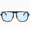 thumbnail image 2 of Lunettes de Soleil Polarisées Hommes Femmes Mode Protection Classique Monture Ronde Lunettes de Soleil Lunettes de Soleil Femmes Lunettes Anti-Lumière Bleue pour Femme Bleu, 2 of 4