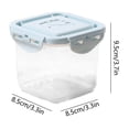 thumbnail image 3 of Kyusrd Summer All Home Savings!Plastic Freezer Containers Reusable Meal Prep Storage Jars. Recyclable Layer Cake Boxes Packaging Boxes Fruit Packaging Boxes Tiramisu Ice Cream Boxes, 3 of 8