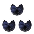 thumbnail image 3 of Baohd Wide Application Bow Work Hair Clips For Various Occasions Professional Hair Plate Mesh Pocket blue fine net 3Set, 3 of 6