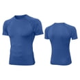 thumbnail image 4 of Kaemgyyd Compression Shirt Men Breathable Short Sleeve Slim Athletic Sports Undershirt Quick-Dry Stretch Running Workout Tops, 4 of 4