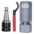 thumbnail image 1 of Collet Chuck Holder CNC Milling Machine Tool Industrial Accessories M16 NT40 ER40, 1 of 8