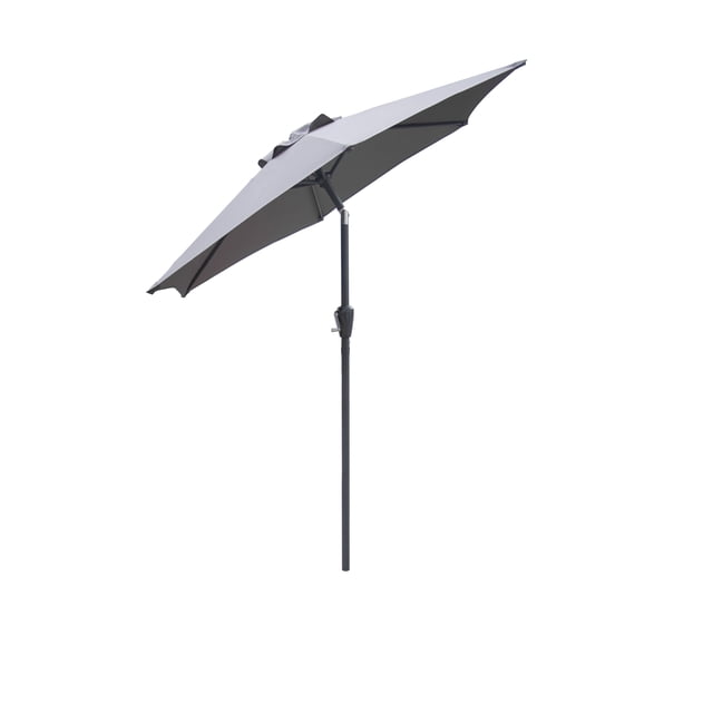 Parasol de Marché Inclinable de 7 Pieds Sans base - Housse Incluse - Charcol (MOSS-T1206C)