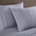 thumbnail image 3 of Beautyrest Maddox 3 Piece Striped Seersucker Oversized Comforter Set, 3 of 9