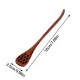 thumbnail image 2 of Spoon Stick Functional Long Handle Reusable Wooden Spoon Suitable For Coffee Tea, 2 of 3
