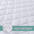 thumbnail image 4 of Mainstays Poly Mattress Pad for Bed Protection Double 54 in x 75 in, 4 of 9