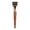Brown, variant on Hearth & Gear Thin Foundation Brush Flat Top Thin Makeup Brush Flat Concealer Brush Foundation Makeup Brush Liquid Powder Brush For Creamy Powdered Or Liquid Foundation Big Bag of Science Makeup