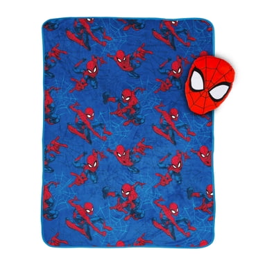 Spider-Man Ensemble d'Oreiller Nogginz et Couverture de Voyage