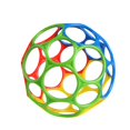thumbnail image 2 of Bright Starts - Oball Classic de 4 Po - Rouge-Bleu-Vert-Jaune - Lot de 6, 2 of 4