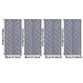 thumbnail image 2 of Heavy Duty Insulated Thermal Door Curtain For Enhanced Home Energy Efficiency Winter Cold Stopper Full Coverage 2PCS, 2 of 4