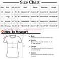 thumbnail image 3 of Birdeem Womens V-Neck Button Printed Loose Shirt with Three Quarter Sleeves Top, 3 of 12