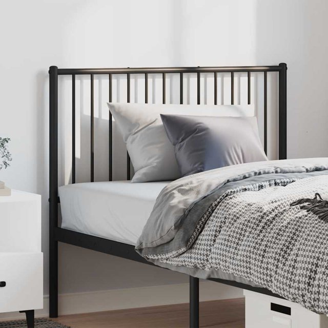 vidaXL Metal Headboard Decorative Steel Construction Headboard for Bedroom