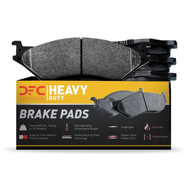 Dynamic Friction Company Plaquettes Robustes - Semi-Métalliques 1214-2087-00-Ensemble avant