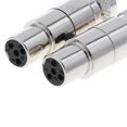 thumbnail image 4 of funtasica 4x Mini XLR 4-Pin 5MM Gold Plated Connectors Sockets, Stable And Reliable, 4 of 8
