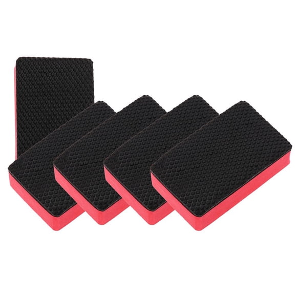 Éponge Magique en Argile pour Nettoyage de Voiture, Tampon de Cire, Brosse de Nettoyage Noire