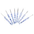 thumbnail image 2 of Crochet Needle, Blue White Porcelain Printing Handcraft DIY Crochet Hook Set  For Knitting For Travel, 2 of 8