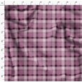 thumbnail image 4 of Soimoi Silk Fabric Gingham Check Printed Craft Fabric by The Yard 42 Inch Wide, 4 of 5