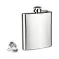 thumbnail image 2 of QualitChoice 4 5 6 7 8 10 18oz Stainless Steel Hip Alcohol Flask Cap + Funnel No.08 1Set, 2 of 6