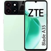 ZTE Blade A35 Smartphone | 64GB Storage with 6GB (4GB+2GB) RAM Octa-core Processor | 6.75” HD+ Display | 8MP Main AI Camera | 5000mAh Battery (Open Box – International Version Dual SIM)