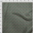 thumbnail image 3 of oneOone Viscose Jersey Fabric Leaves & Floral Block Decor Fabric Printed BTY 60 Inch Wide, 3 of 4